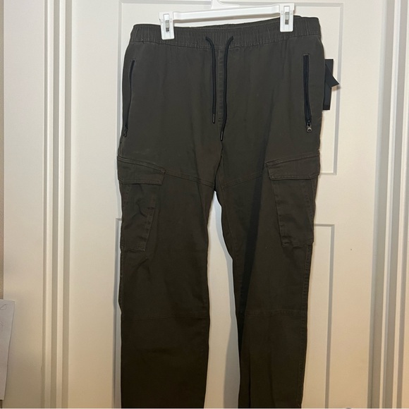 Wxyz Other - Wxyz Men’s Jake Heavy Cargo Jogger Olive Night Size Large